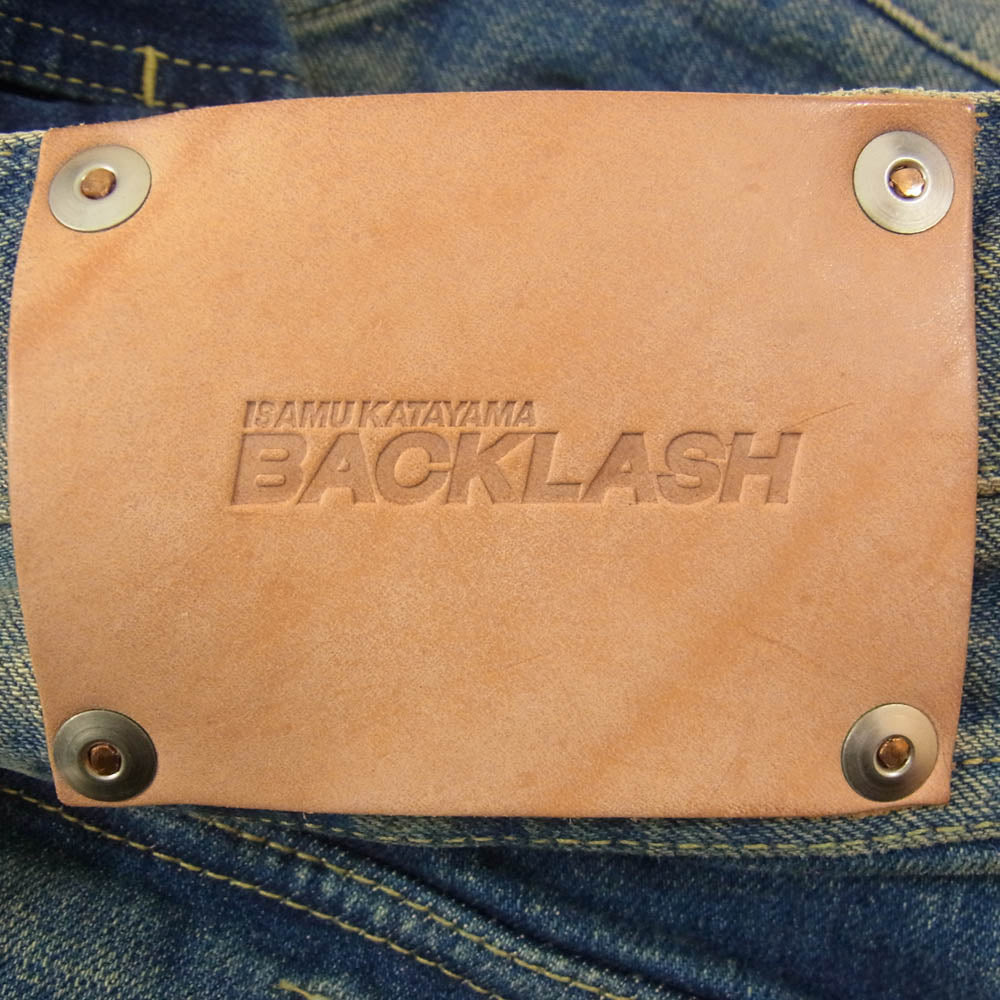 ISAMUKATAYAMA BACKLASH イサムカタヤマバックラッシュ 1483-19 デニム ショート パンツ ショーツ インディゴブルー系 S【中古】