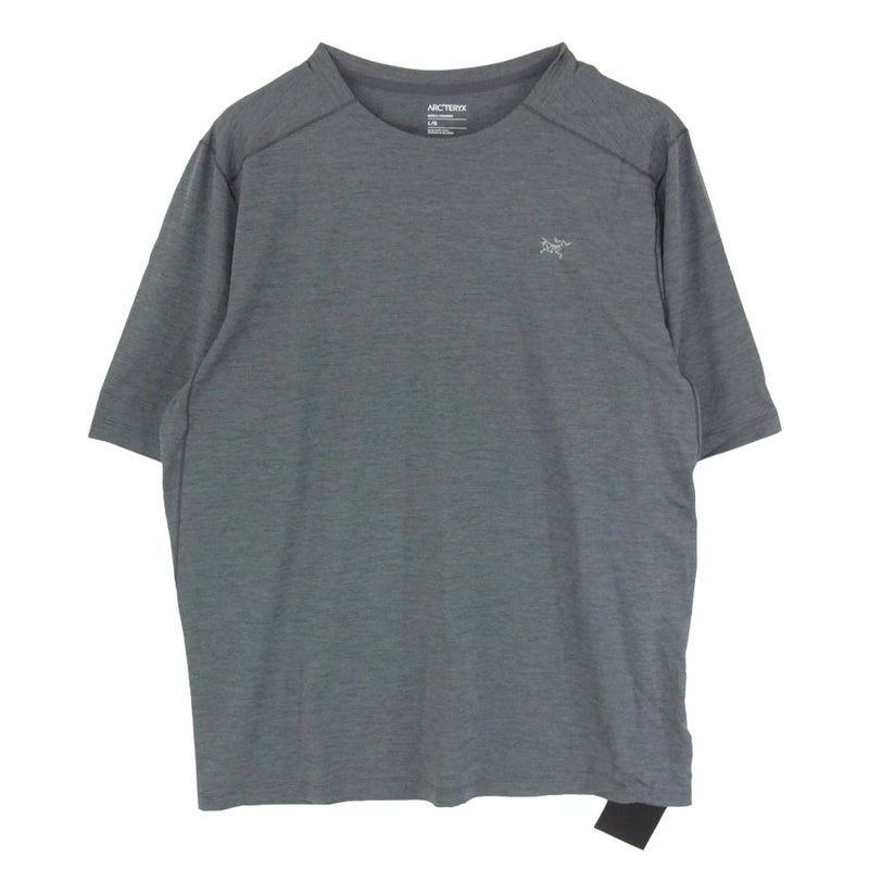 ARC'TERYX アークテリクス X000007664 Cormac Crew SS コーマック クルー ショートスリーブ 半袖Tシャツ グレー系 L/G【極上美品】【中古】