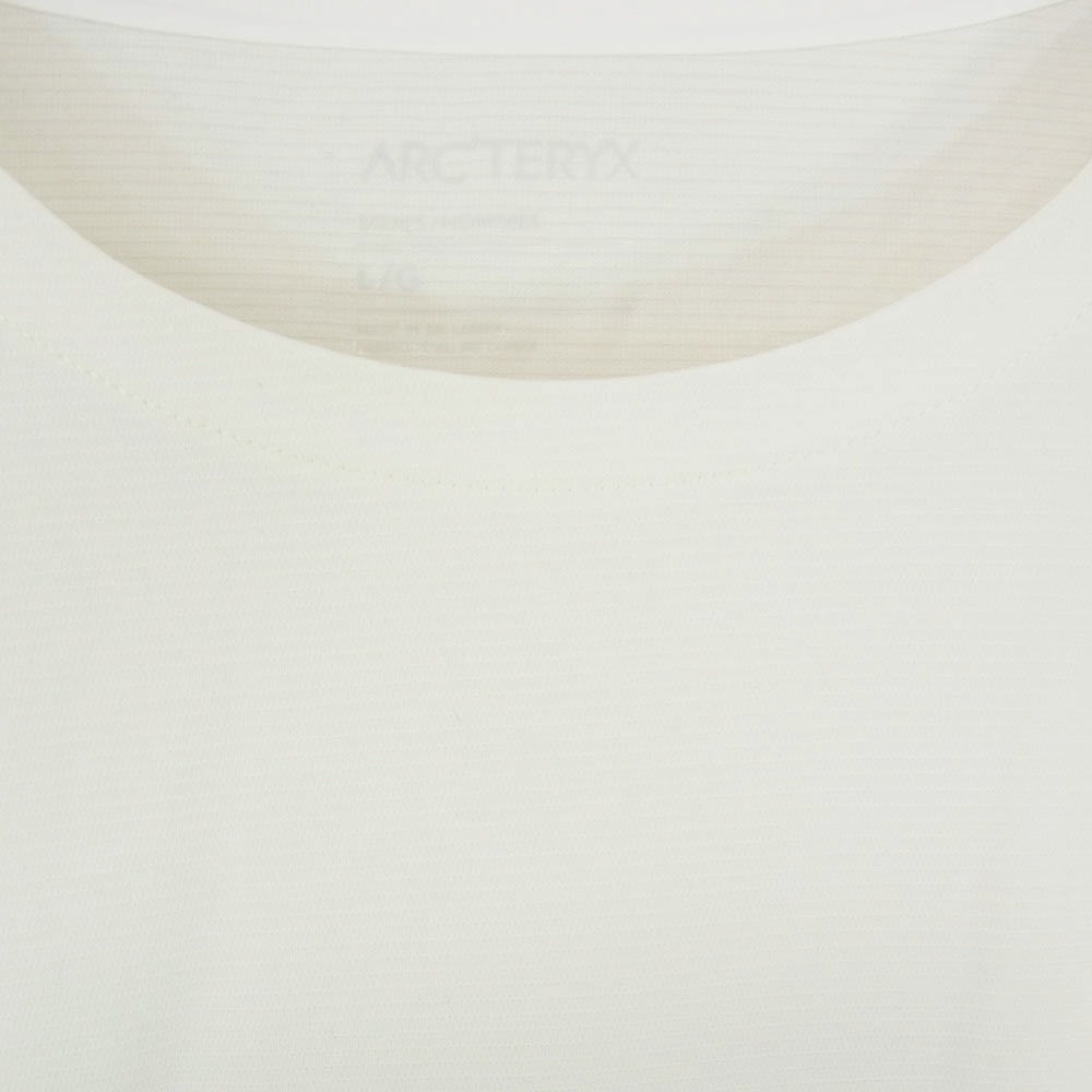 ARC'TERYX アークテリクス X000009718 Cormac Crew SS コーマック クルー 半袖 Tシャツ オフホワイト系 L【新古品】【未使用】【中古】