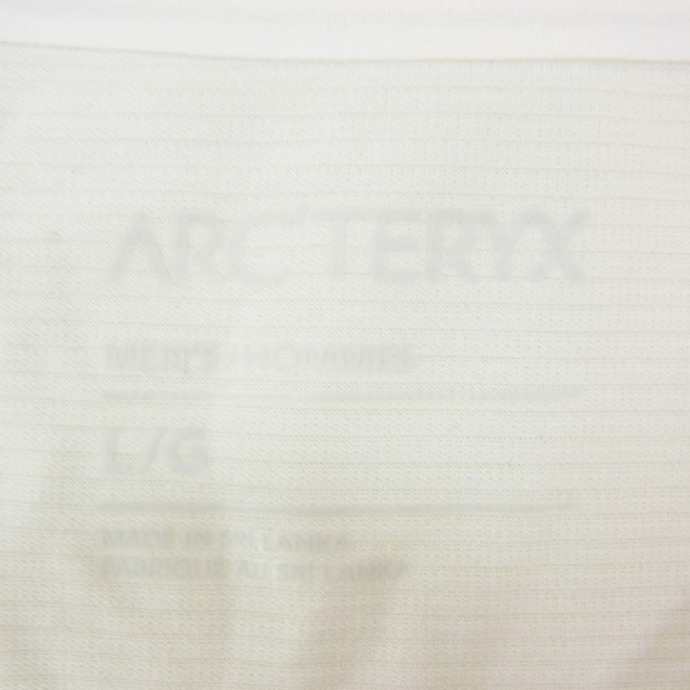 ARC'TERYX アークテリクス X000009718 Cormac Crew SS コーマック クルー 半袖 Tシャツ オフホワイト系 L【新古品】【未使用】【中古】