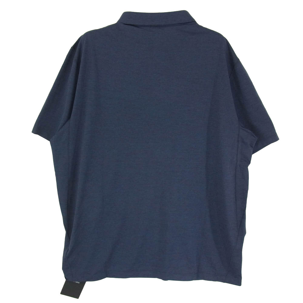 ARC'TERYX アークテリクス X000009705 CORMAC POLO コーマック ポロ ショートスリーブ シャツ ネイビー系 L【極上美品】【中古】