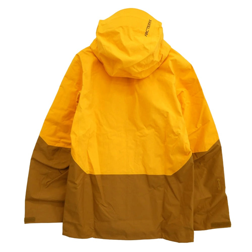 ARC'TERYX アークテリクス X000007149 Rush Jacket MEN'S Yukon Edziza ラッシュ ジャケット Mサイズ イエロー系 ブラウン系 M【極上美品】【中古】