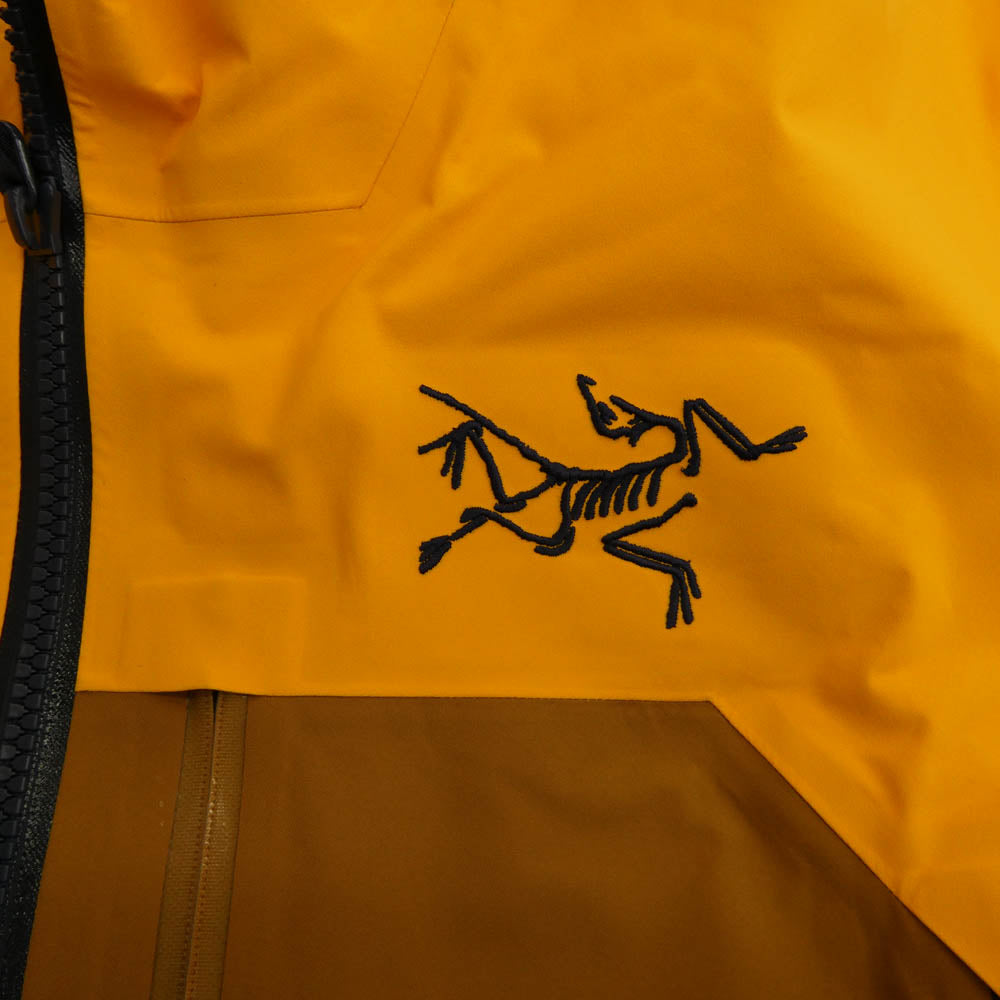 ARC'TERYX アークテリクス X000007149 Rush Jacket MEN'S Yukon Edziza ラッシュ ジャケット Mサイズ イエロー系 ブラウン系 M【極上美品】【中古】