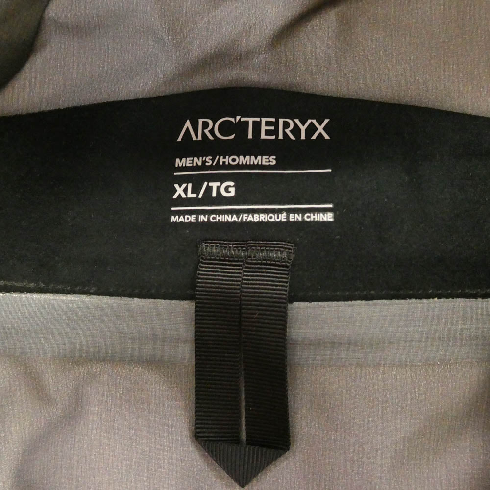 ARC'TERYX アークテリクス X000007149 Rush Jacket MEN'S Yukon Edziza ラッシュ ジャケット XLサイズ イエロー系 ブラウン系 XL【極上美品】【中古】