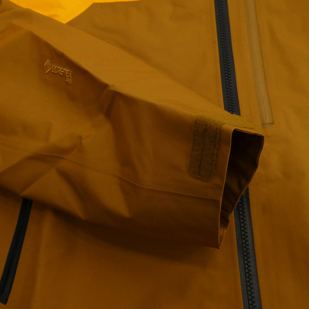 ARC'TERYX アークテリクス X000007149 Rush Jacket MEN'S Yukon Edziza ラッシュ ジャケット XLサイズ イエロー系 ブラウン系 XL【極上美品】【中古】