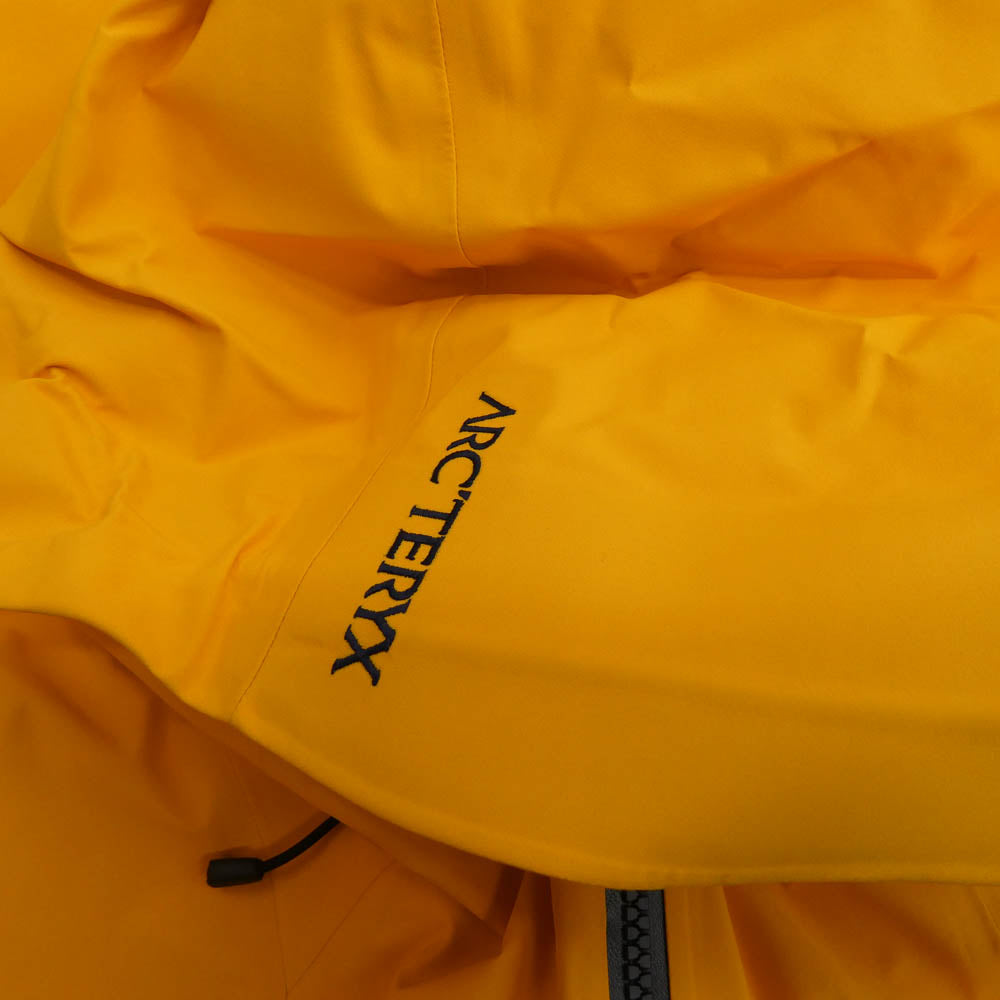 ARC'TERYX アークテリクス X000007149 Rush Jacket MEN'S Yukon Edziza ラッシュ ジャケット XLサイズ イエロー系 ブラウン系 XL【極上美品】【中古】