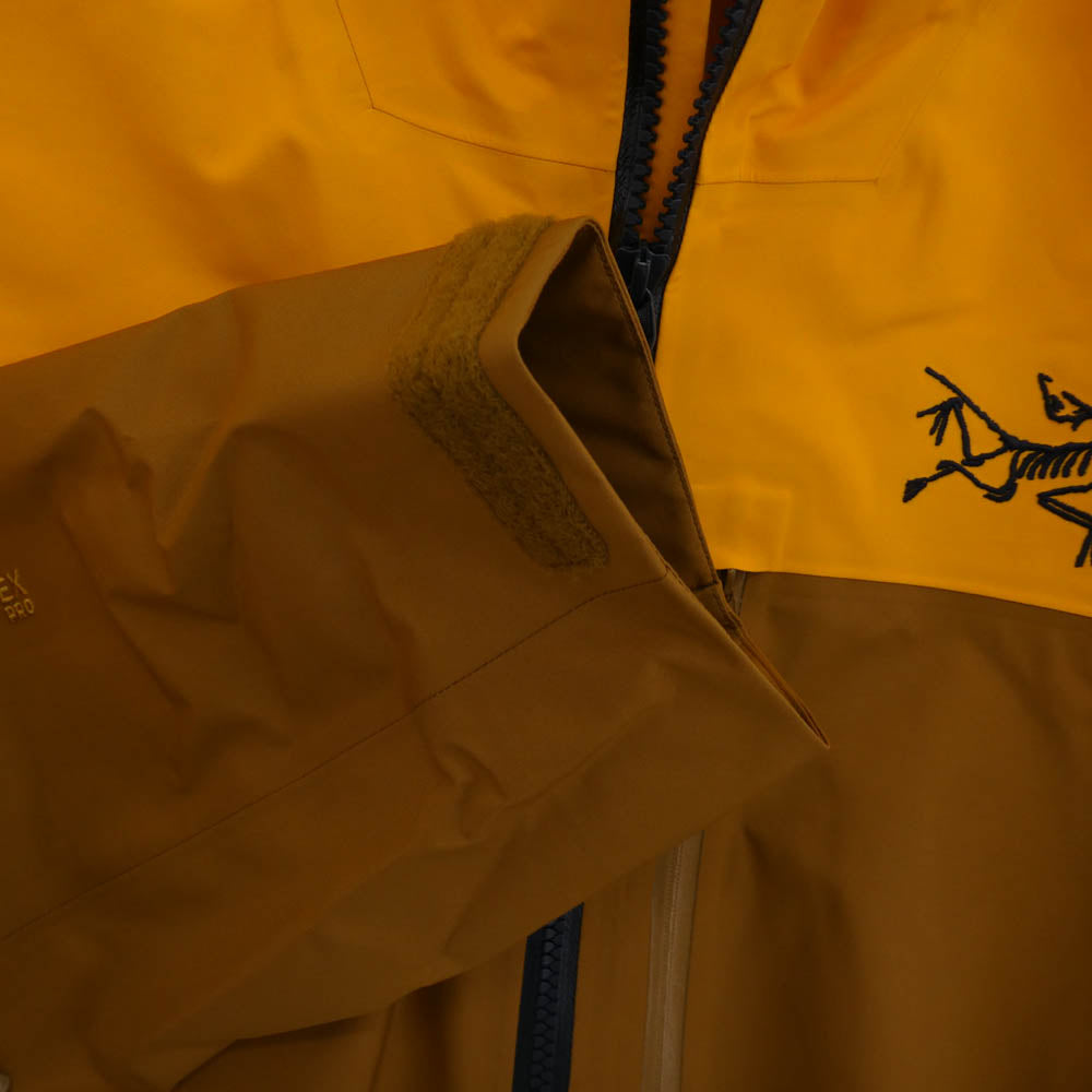 ARC'TERYX アークテリクス X000007149 Rush Jacket MEN'S Yukon Edziza ラッシュ ジャケット Lサイズ イエロー系 ブラウン系 L【極上美品】【中古】