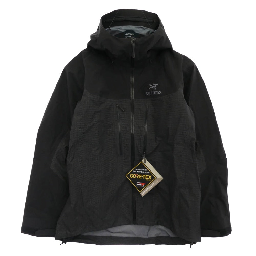 アークテリクスリーフ　アルファジャケット　メンズＭ　ブラック　ゴアテックス ARC'TERYX アークテリクス X000006454 ALPHA JACKET MEN'S アルファ