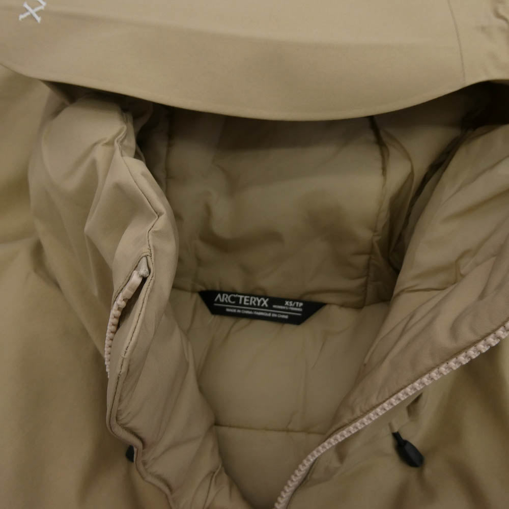 ARC'TERYX アークテリクス X000006834 BETA INSULATED JACKET WOMEN'S ベータ インサレーテッド ウィメンズ Smoke Bluff ジャケット ベージュ系 XS XS【極上美品】【中古】