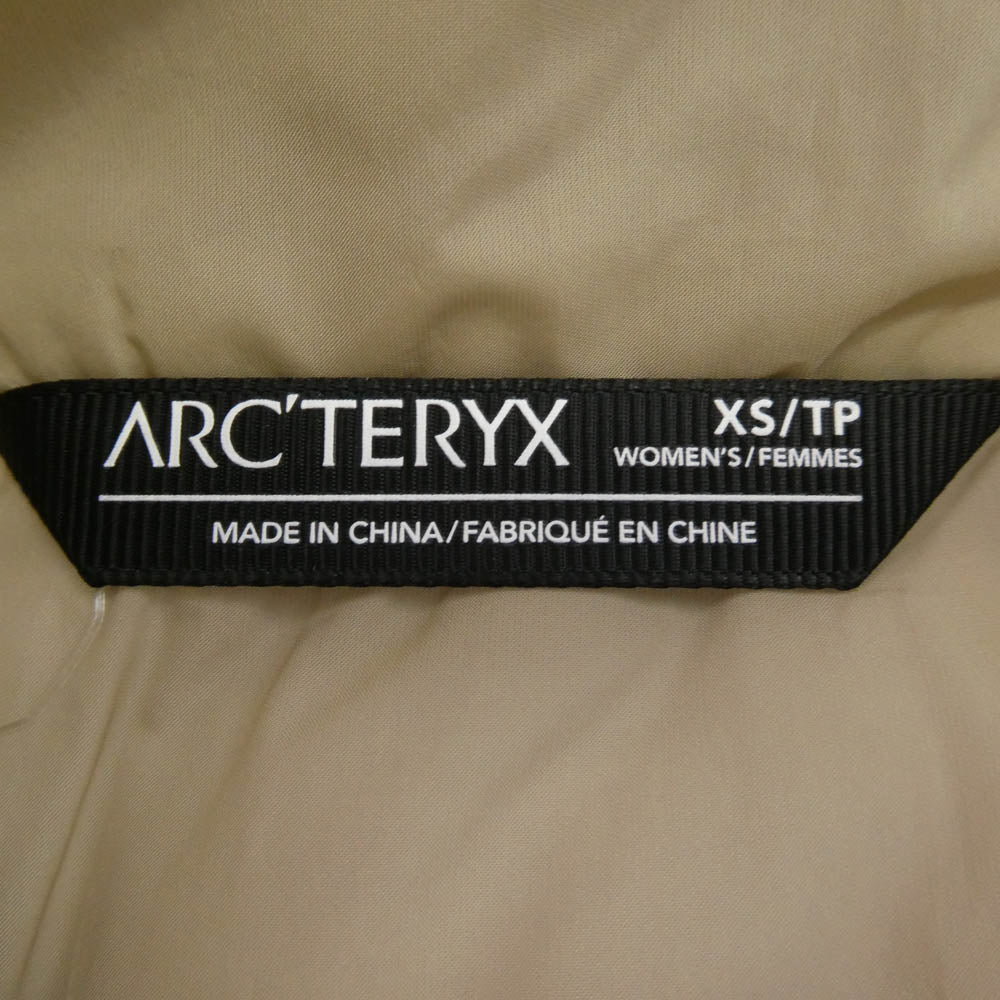 ARC'TERYX アークテリクス X000006834 BETA INSULATED JACKET WOMEN'S ベータ インサレーテッド ウィメンズ Smoke Bluff ジャケット ベージュ系 XS XS【極上美品】【中古】