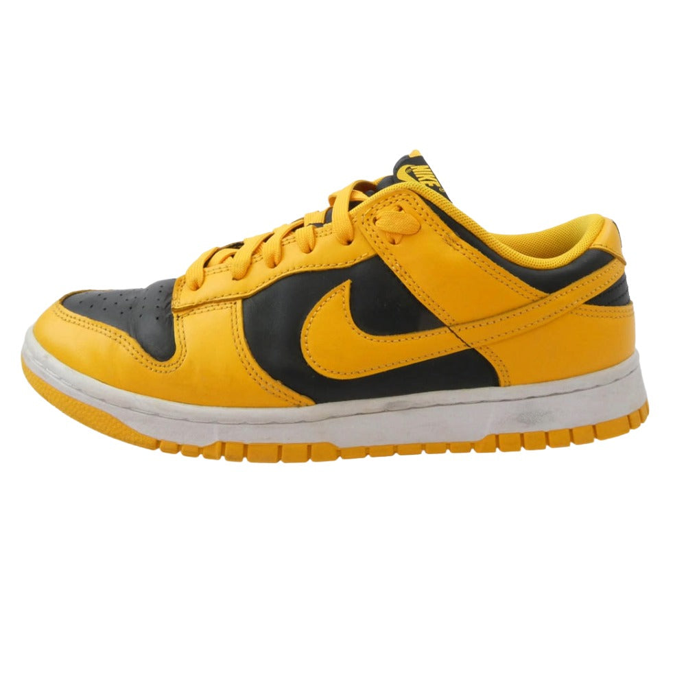 NIKE ナイキ DD1391-004 DUNK LOW RETRO CHAMPIONSHIP GOLDROD ダンク レトロ チャンピオンシップ ゴールドロッド スニーカー イエロー系 28cm【中古】