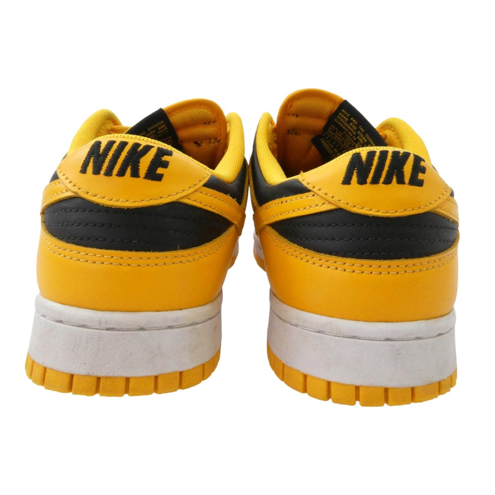 NIKE ナイキ DD1391-004 DUNK LOW RETRO CHAMPIONSHIP GOLDROD ダンク レトロ チャンピオンシップ ゴールドロッド スニーカー イエロー系 28cm【中古】