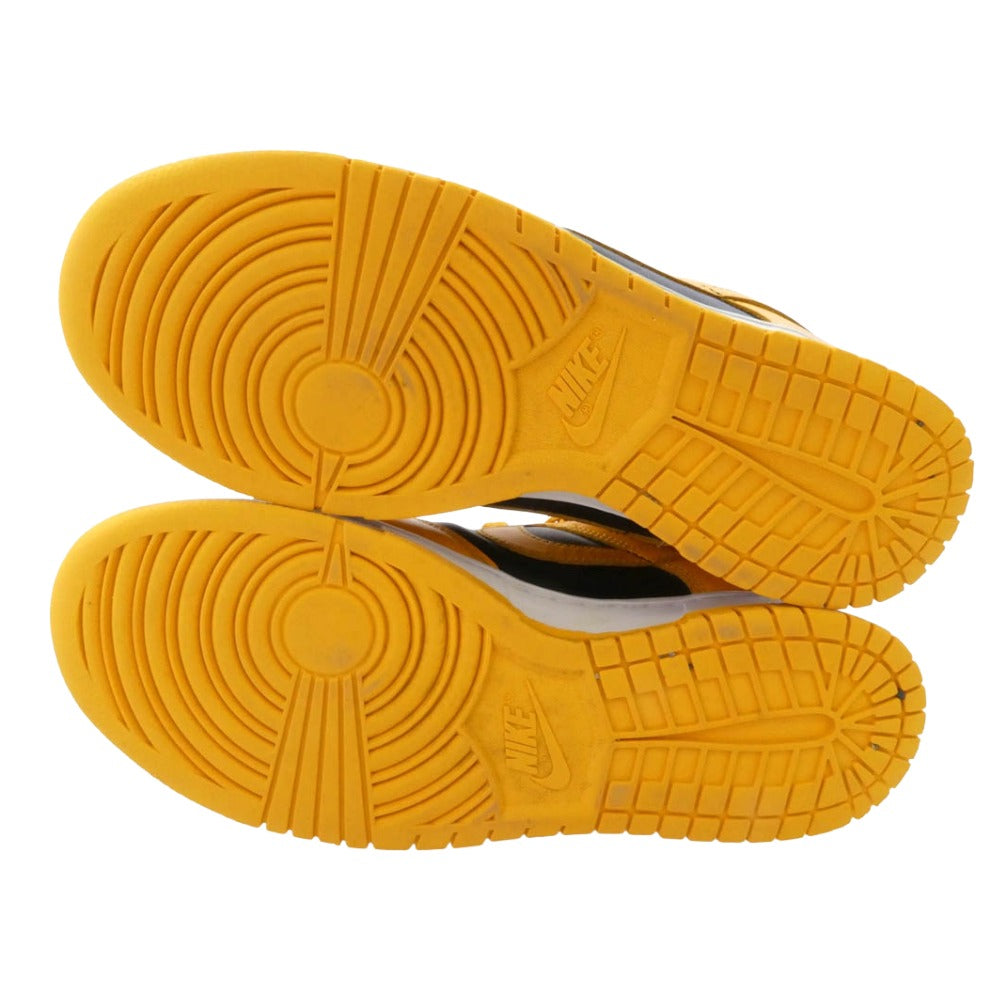 NIKE ナイキ DD1391-004 DUNK LOW RETRO CHAMPIONSHIP GOLDROD ダンク レトロ チャンピオンシップ ゴールドロッド スニーカー イエロー系 28cm【中古】