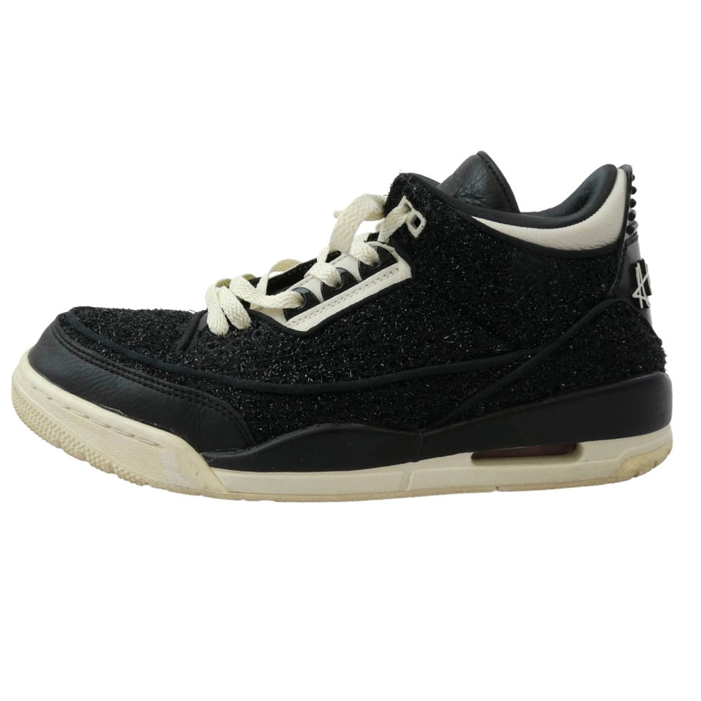 NIKE ナイキ BQ3195-001 AIR JORDAN 3 RETRO AWOK VOGUE エアジョーダン レトロ スニーカー ブラック系 28cm【中古】