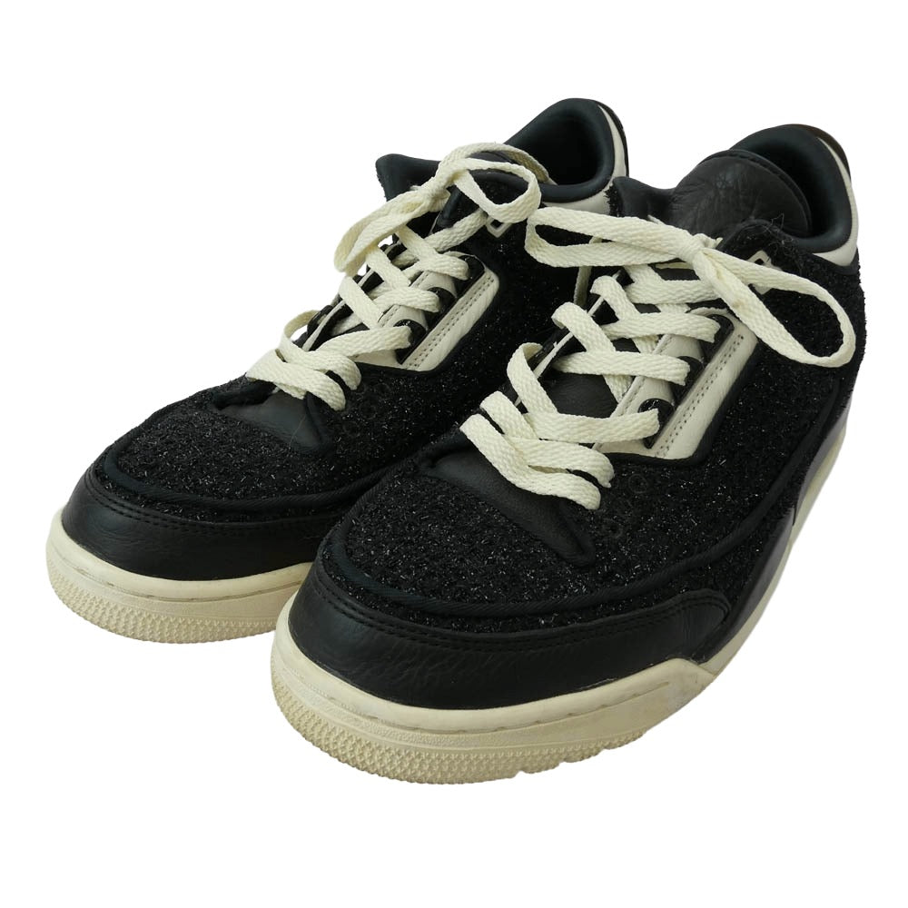 NIKE ナイキ BQ3195-001 AIR JORDAN 3 RETRO AWOK VOGUE エアジョーダン レトロ スニーカー ブラック系 28cm【中古】