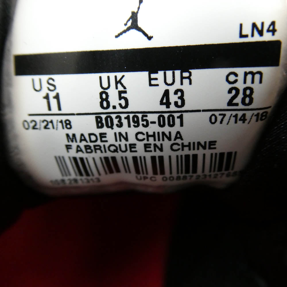 NIKE ナイキ BQ3195-001 AIR JORDAN 3 RETRO AWOK VOGUE エアジョーダン レトロ スニーカー ブラック系 28cm【中古】