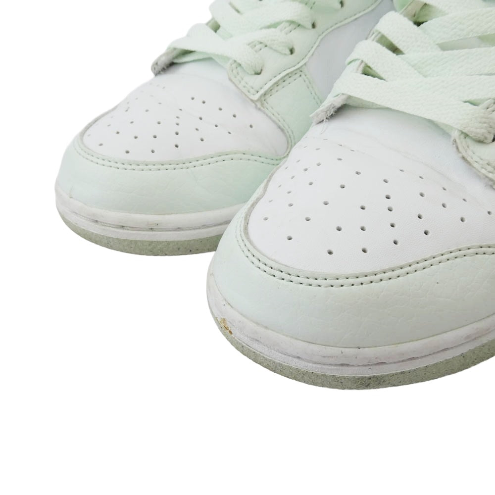 NIKE ナイキ DN1431-102 Dunk Low White Mint ウィメンズ ダンクロー ホワイト ミント スニーカー グリーン系 ホワイト系 26.0cm【中古】