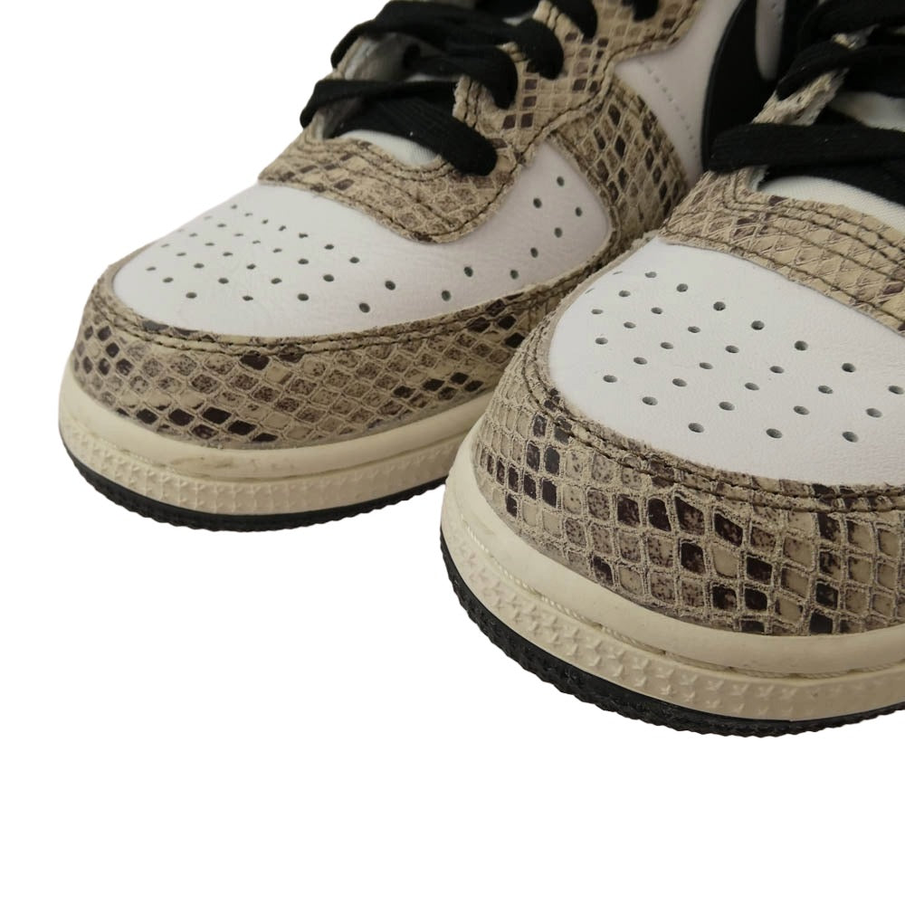 NIKE ナイキ FB1318-100 TERMINATOR HIGH COCOA SNAKE ターミネーター ココアスネーク ハイカットスニーカー ホワイト系 28cm【中古】