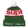 Supreme シュプリーム 20AW Garage Beanie ガレージ ビーニー ニットキャップ グリーン系 表記なし【中古】