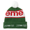 Supreme シュプリーム 20AW Garage Beanie ガレージ ビーニー ニットキャップ グリーン系 表記なし【中古】