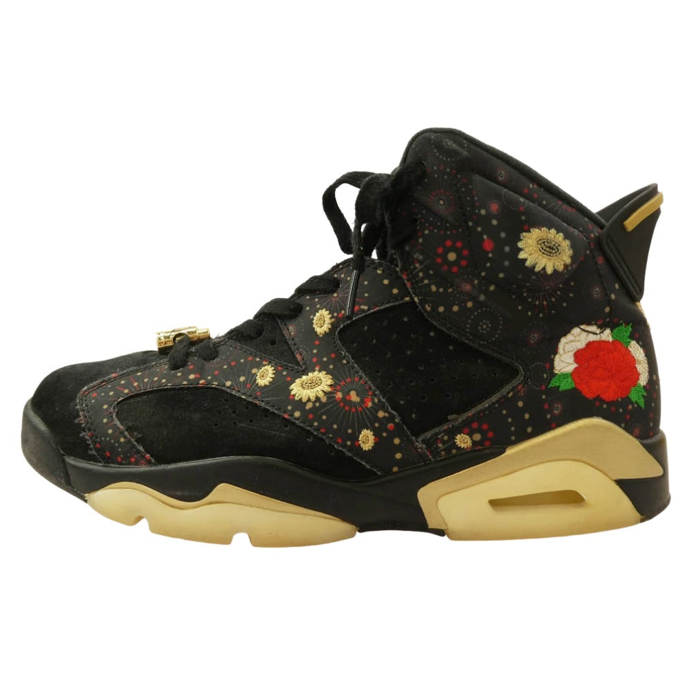 NIKE ナイキ AA2492-021 NIKE AIR JORDAN 6 RETRO CNY CHINESE NEW YEAR エアジョーダン6 レトロ チャイニーズ ニューイヤー スニーカー ブラック系 マルチカラー系 27.5cm【中古】