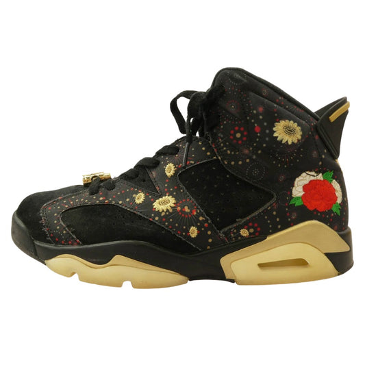 NIKE ナイキ AA2492-021 NIKE AIR JORDAN 6 RETRO CNY CHINESE NEW YEAR エアジョーダン6 レトロ チャイニーズ ニューイヤー スニーカー ブラック系 マルチカラー系 27.5cm【中古】