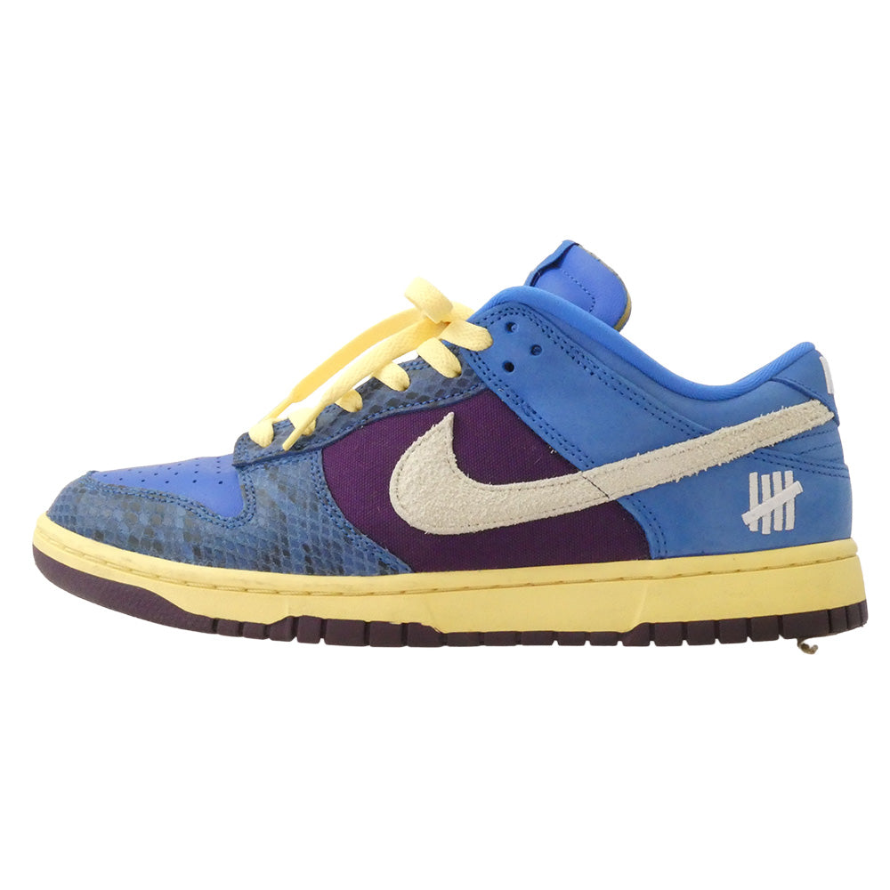 NIKE ナイキ DH6508-400 UNDEFEATED アンディフィーテッド DUNK LOW SP ダンク ロー スニーカー ブルー系 パープル系 28cm【中古】