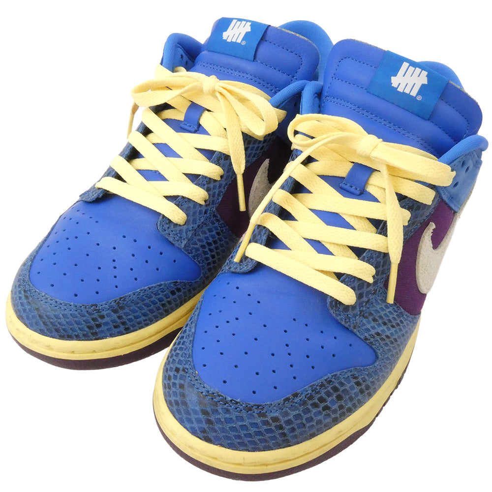 NIKE ナイキ DH6508-400 UNDEFEATED アンディフィーテッド DUNK LOW SP ダンク ロー スニーカー ブルー系 パープル系 28cm【中古】