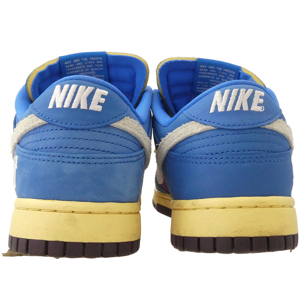 NIKE ナイキ DH6508-400 UNDEFEATED アンディフィーテッド DUNK LOW SP ダンク ロー スニーカー ブルー系 パープル系 28cm【中古】