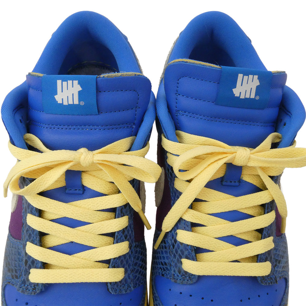 NIKE ナイキ DH6508-400 UNDEFEATED アンディフィーテッド DUNK LOW SP ダンク ロー スニーカー ブルー系 パープル系 28cm【中古】