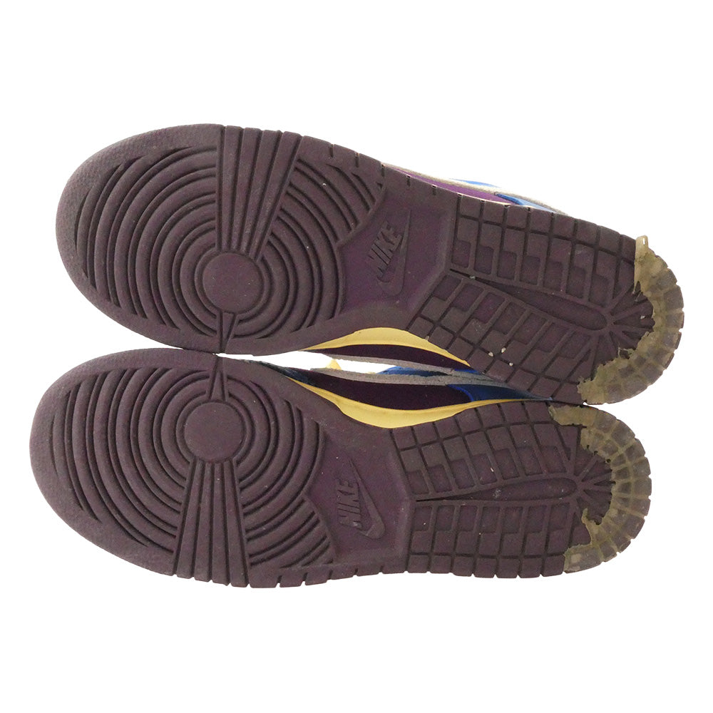 NIKE ナイキ DH6508-400 UNDEFEATED アンディフィーテッド DUNK LOW SP ダンク ロー スニーカー ブルー系 パープル系 28cm【中古】