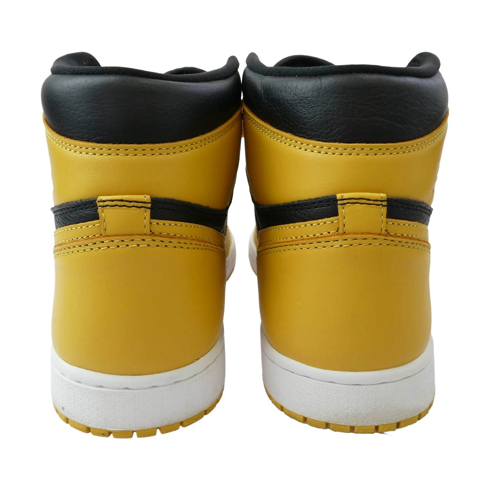NIKE ナイキ 555088-701 Air Jordan 1 High OG Pollen AJ1 エアジョーダン1 ハイ パラン ハイカット スニーカー イエロー系 28cm【中古】