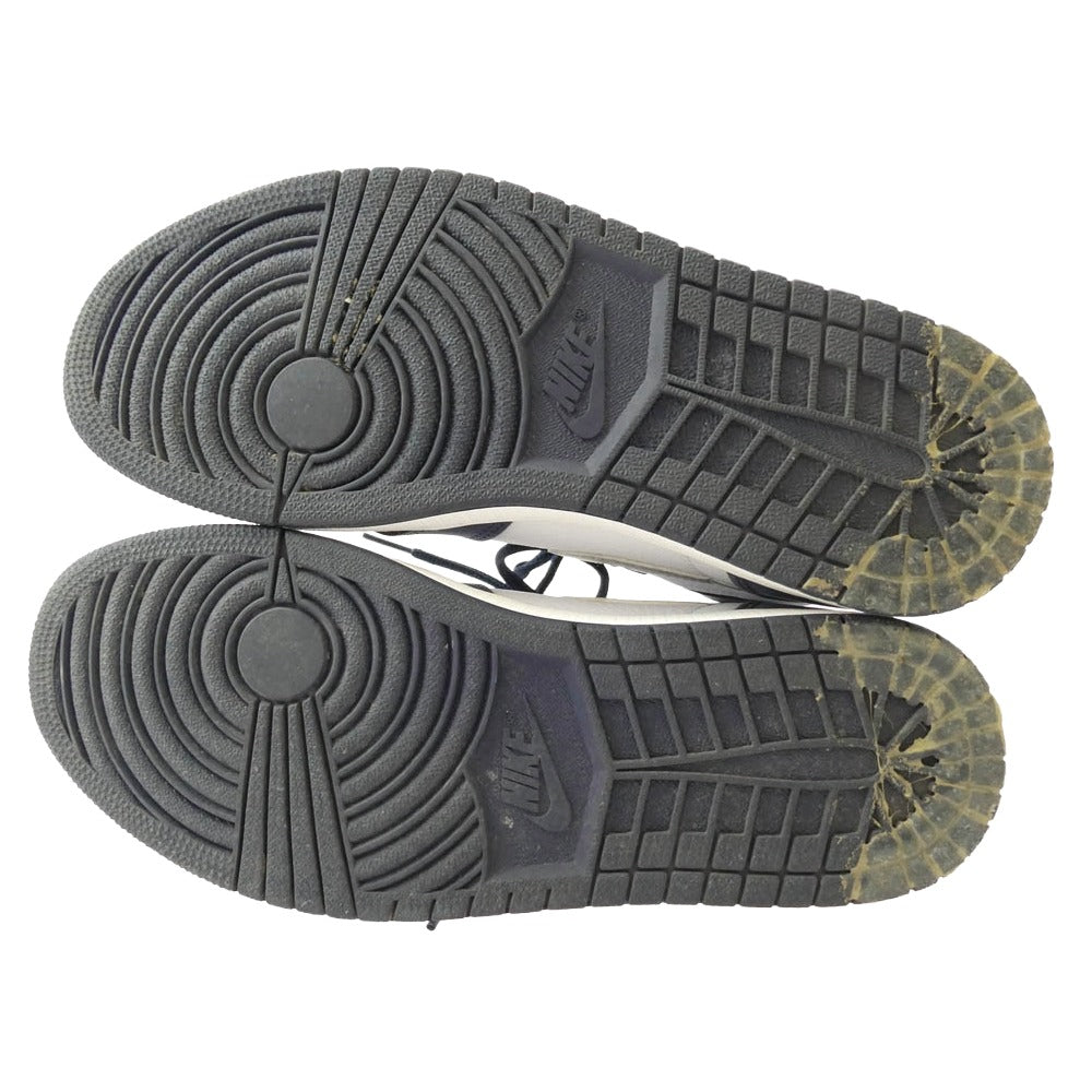 NIKE ナイキ DC1788-100 AIR JORDAN 1 HIGH OG CO.JP MIDNIGHT NAVY エアジョーダン 1 ミッドナイトネイビー ハイカットスニーカー ネイビー系 ホワイト系 27.5cm【中古】