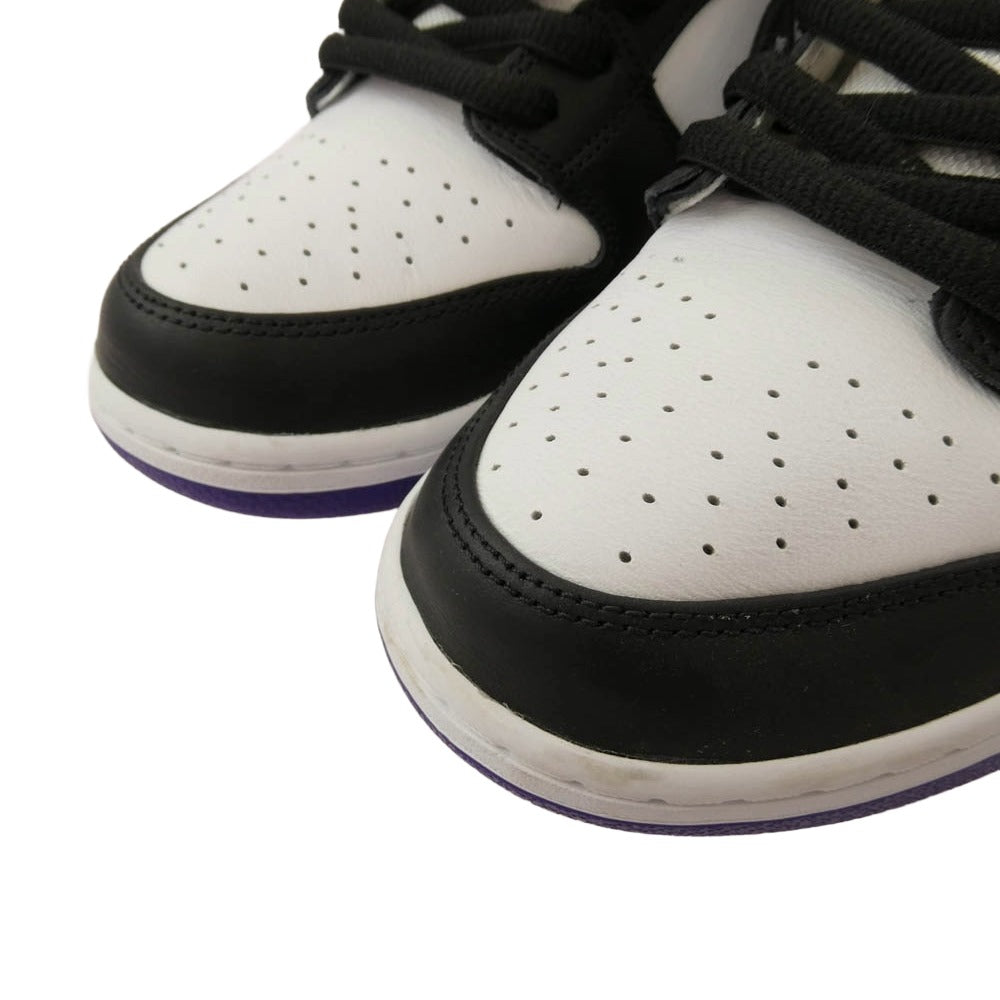 NIKE ナイキ BQ6817-500 DUNK LOW PRO COURT PURPLE ダンク ロー プロ コートパープル ローカットスニーカー パープル系 ホワイト系 28.5cm【中古】