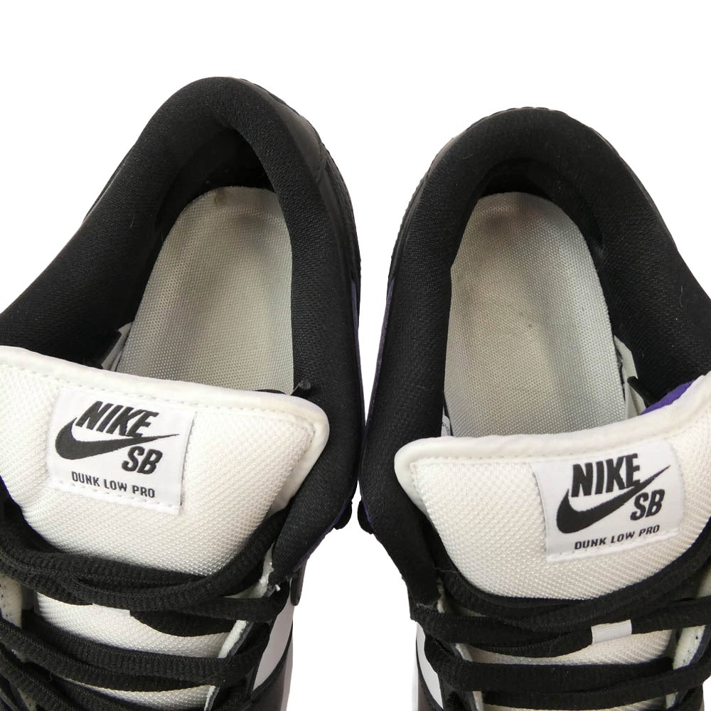 NIKE ナイキ BQ6817-500 DUNK LOW PRO COURT PURPLE ダンク ロー プロ コートパープル ローカットスニーカー パープル系 ホワイト系 28.5cm【中古】