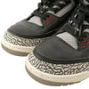 NIKE ナイキ 854262-001 AIR JORDAN 3 RETRO OG BLACK CEMENT エアジョーダン ブラックセメント ハイカットスニーカー ブラック系 グレー系 28cm【中古】