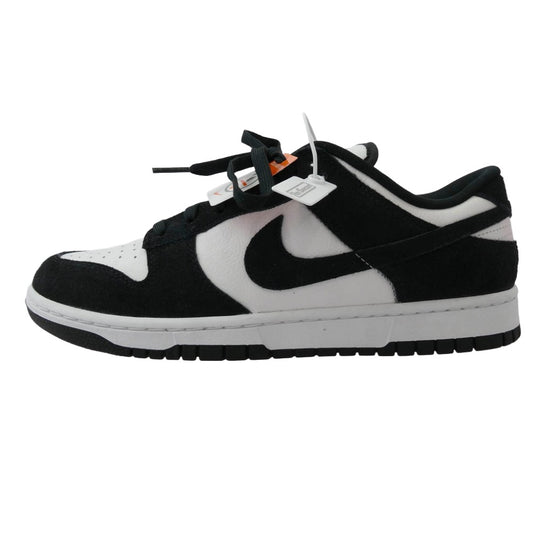 NIKE ナイキ FQ8249-100 DUNK LOW RETRO SE SUEDE PANDA' ダンクロー スエード パンダ スニーカー ホワイト系 ブラック系 28.5cm【極上美品】【中古】