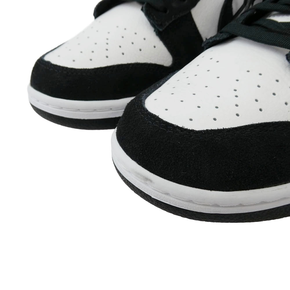NIKE ナイキ FQ8249-100 DUNK LOW RETRO SE SUEDE PANDA' ダンクロー スエード パンダ スニーカー ホワイト系 ブラック系 28.5cm【極上美品】【中古】