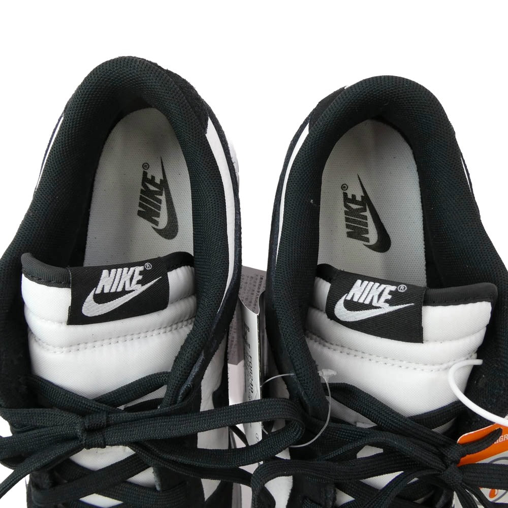 NIKE ナイキ FQ8249-100 DUNK LOW RETRO SE SUEDE PANDA' ダンクロー スエード パンダ スニーカー ホワイト系 ブラック系 28.5cm【極上美品】【中古】