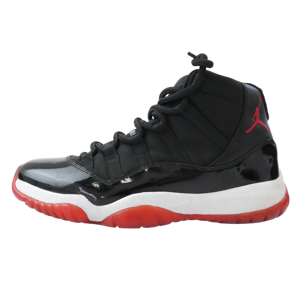 NIKE ナイキ 378037-010 AIR JORDAN 11 RETRO エアジョーダン 11 レトロ スニーカー ブラック系 28cm【中古】