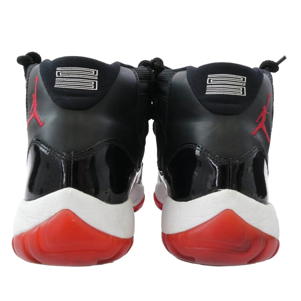 NIKE ナイキ 378037-010 AIR JORDAN 11 RETRO エアジョーダン 11 レトロ スニーカー ブラック系 28cm【中古】