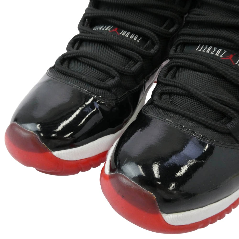 NIKE ナイキ 378037-010 AIR JORDAN 11 RETRO エアジョーダン 11 レトロ スニーカー ブラック系 28cm【中古】