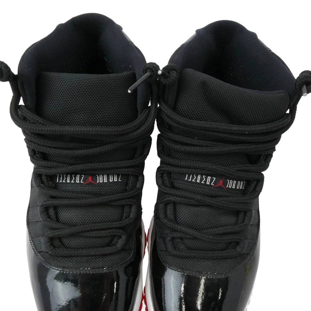 NIKE ナイキ 378037-010 AIR JORDAN 11 RETRO エアジョーダン 11 レトロ スニーカー ブラック系 28cm【中古】