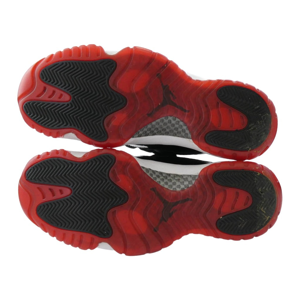 NIKE ナイキ 378037-010 AIR JORDAN 11 RETRO エアジョーダン 11 レトロ スニーカー ブラック系 28cm【中古】