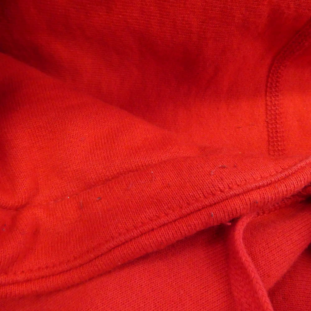 Supreme シュプリーム 21SS KAWS Chalk Logo Hooded Sweatshirt カウズ チョーク フーデッド スウェットシャツ パーカー レッド系 XL【中古】