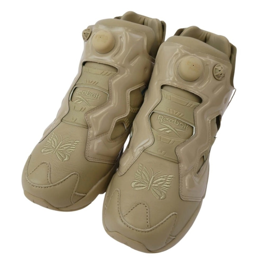Reebok リーボック 100207688 ×NEEDLES INSTAPUMP FURY 94 ニードルズ インスタポンプ フューリー スニーカー ベージュ系 28.5cm【極上美品】【中古】