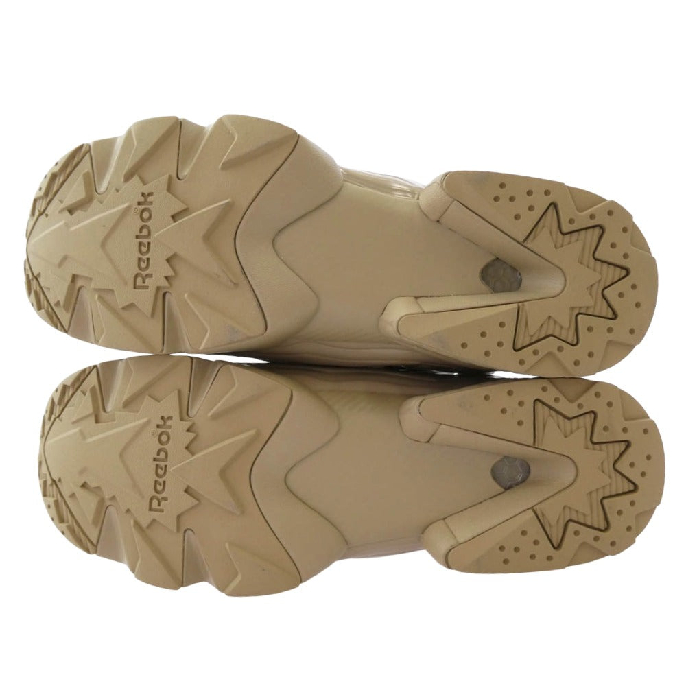 Reebok リーボック 100207688 ×NEEDLES INSTAPUMP FURY 94 ニードルズ インスタポンプ フューリー スニーカー ベージュ系 28.5cm【極上美品】【中古】
