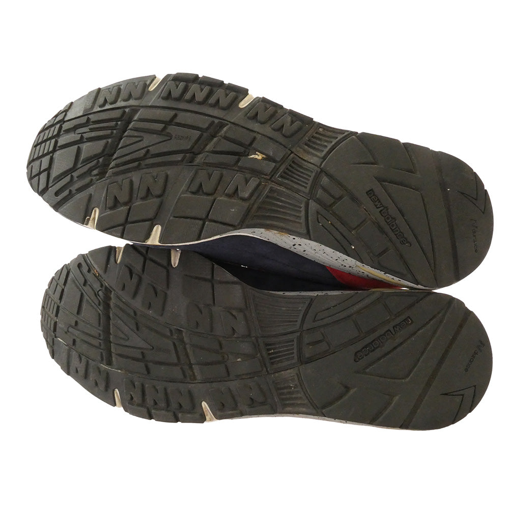 NEW BALANCE ニューバランス M991BB USA製 ローカット スニーカー ランニングシューズ ネイビー系 27.5cm【中古】