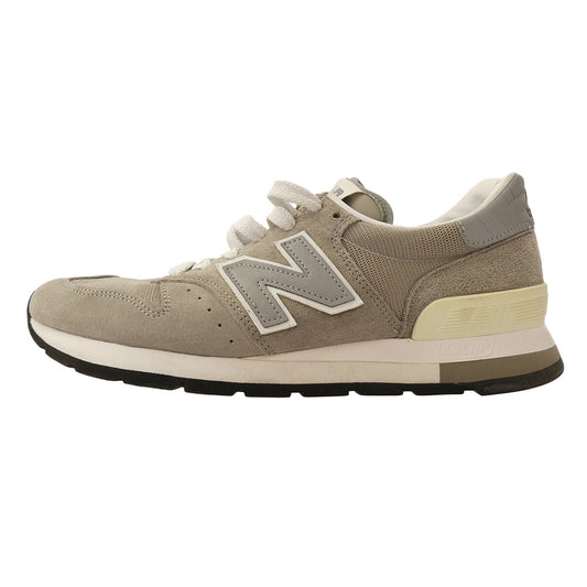 NEW BALANCE ニューバランス M995GR USA製 ローカット スニーカー ランニングシューズ グレー系 37.5cm【中古】