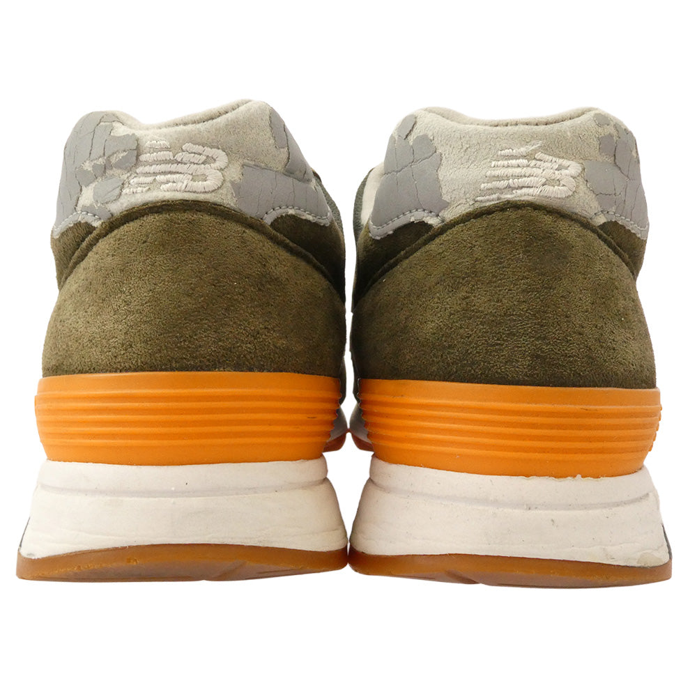 NEW BALANCE ニューバランス M1400BA USA製 ローカット スニーカー ランニングシューズ ダークブラウン系 37.5cm【中古】